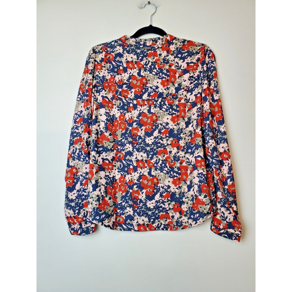 Prana Womens Small Top WILD‎ AT HEART ECO-FRIENDLY Floral Long Sleeve Recycled - Picture 7 of 11